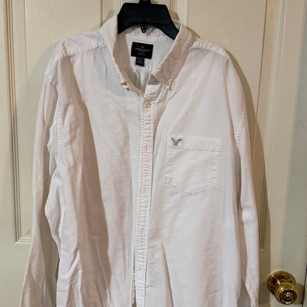 American Eagle Men's Button-Down Shirt